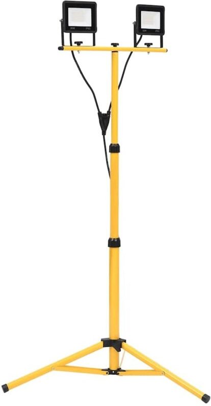LED-Fluter mit Stativ 2x30 w Kaltweiß Vidaxl