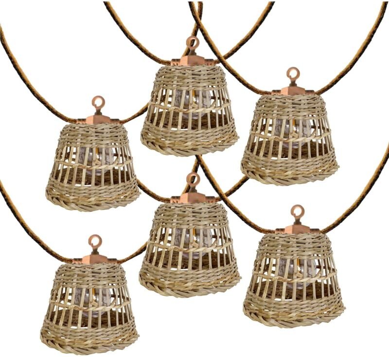 Hybrid Solar Lichterkette SAMOA 13m