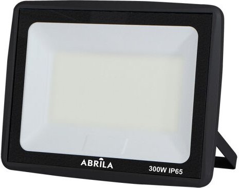 Thumbnail - Fabrilamp - Fluter 'Zircon' (300 w 6500 k 30000 lm) IP65 31 x 41 x 4,7 cm of schwarzes Glas und Aluminium