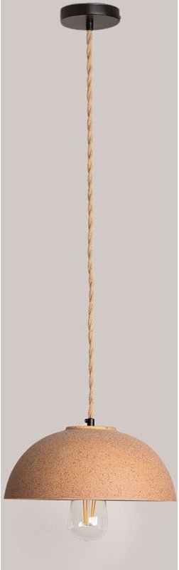 Deckenlampe aus Porzellan Ouval Braun Karamel - Sklum