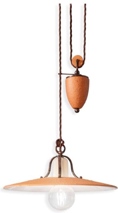 CLASSIC BOLOGNA C825-07, Deckenleuchte in Keramik, Ferroluce