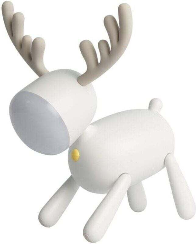 Lampe de bureau LED, veilleuse USB avec lampe de lecture (blanche), une pièce.