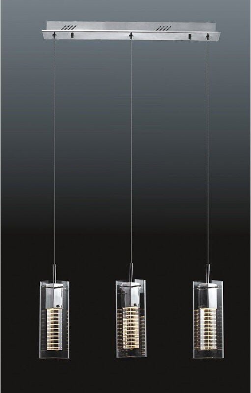 Thumbnail - Verizon Moderne 3-Licht-Bar-Pendel-Deckenleuchte, MR11 - Italux