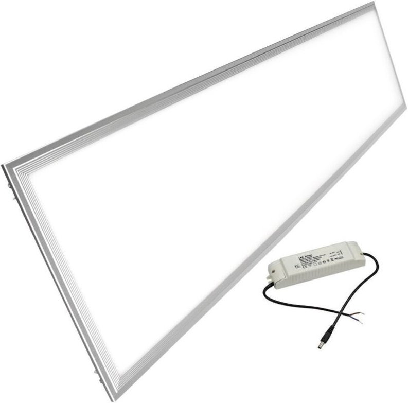 Trade Shop - Led Panel 120x30 40W Rechteckige Led Deckenleuchte 120x30cm Warmweißes Licht -