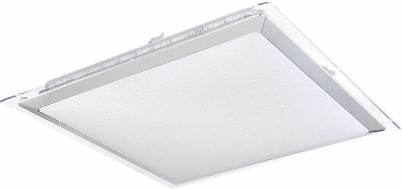 RGB LED Panel Sterneneffekt Tageslicht Decken Lampe Wohn Zimmer Fernbedienung Leuchte DIMMBAR