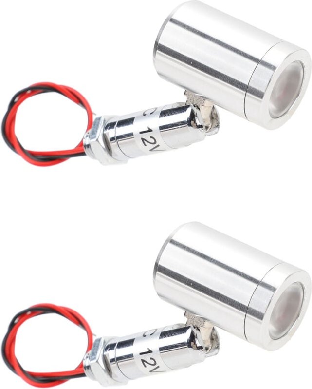 Marhynchus 2 Stück Mini-LED-Strahler mit 30° Abstrahlwinkel, Raumdekorationsbeleuchtung für Schaufenster, Aluminiumlegie...