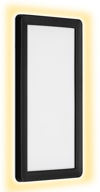 B.k.licht - led Außenwandleuchte Außenlampe schwarz Kunststoff 16W 4000K IP44 Telefunken