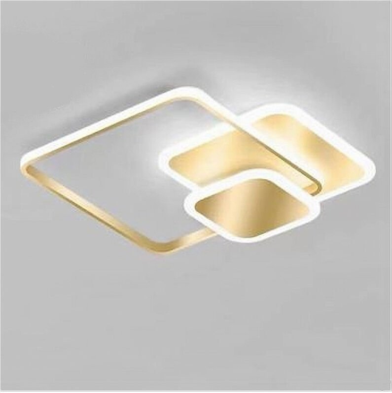 Trade Shop Traesio - Trade Shop - plafoniera light fredda led freder 50 w sufffer lampen gold modern 50088 -