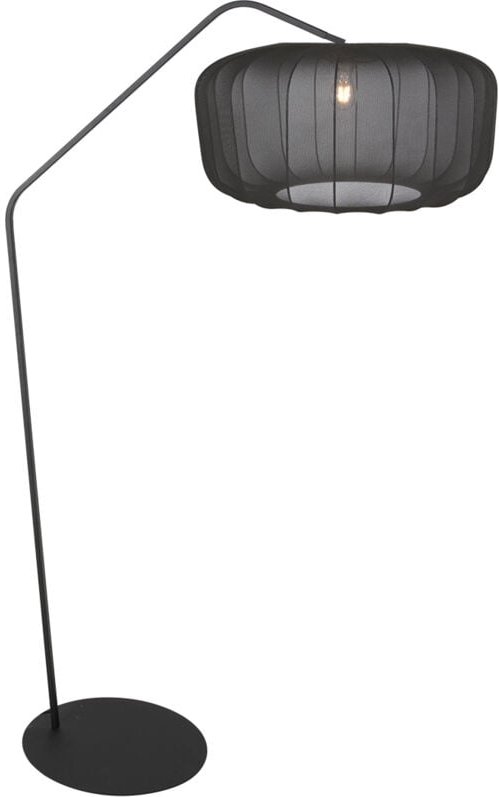 Anne Lighting - stehlampe - ZigZag - schwarz - metall textil -