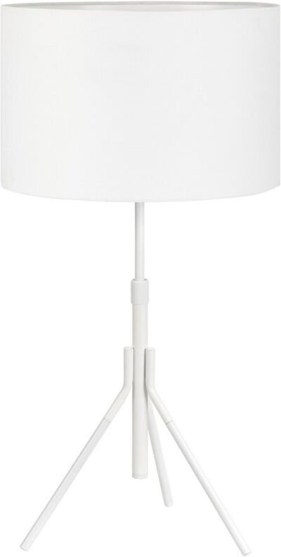 Markslojd - sling - 1 Leichte Innentischlampe Weiß mit zylindrischem Schirm, E27