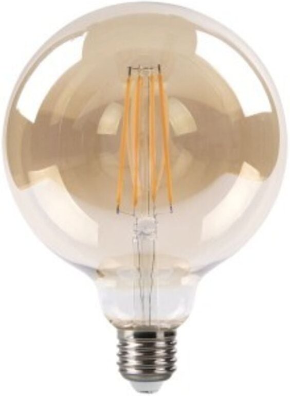 Fabrilamp - Globe Glühbirne 16x12,5d 8w 750lm E27 Amber 2700k