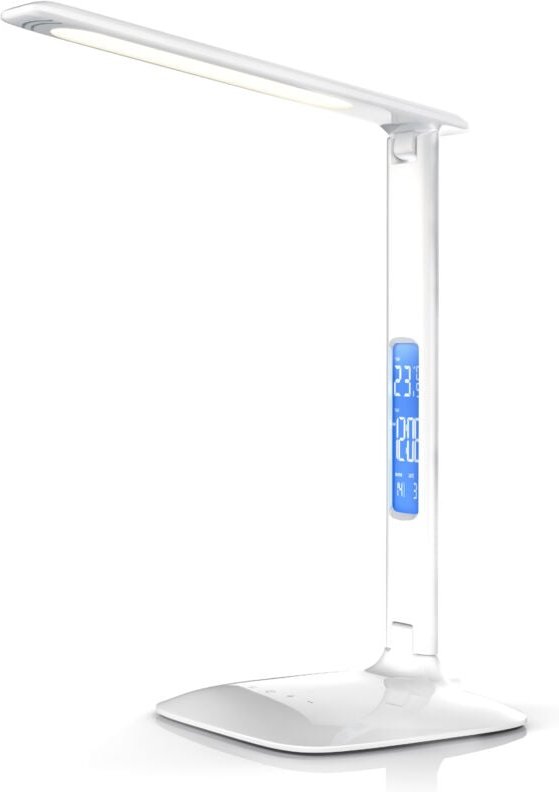 Thumbnail - Schreibtischlampe, Dimmbar, Farbwechsel, Temperatur-, Alarm- & Kalenderfunktion, led Tischlampe - Brandson