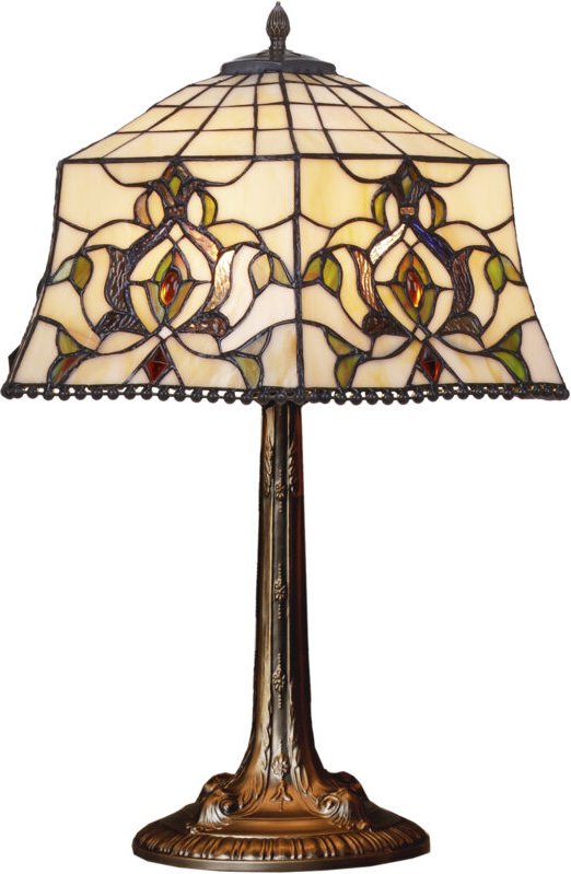 Foma Tischleuchte mit 40 cm Durchmesser Bildschirm Hexa-Serie