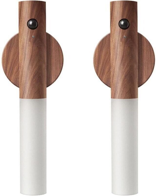 Bewegungsmelder-Nachtlicht aus Holz, magnetische Flurleuchte, wiederaufladbare LED-Wandleuchte, tragbare Treppenleuchte,...
