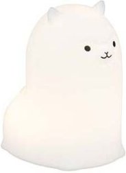 LED Nachtlicht Kinderlampe Tischlampe Weiß Farbwechsler H 13 cm