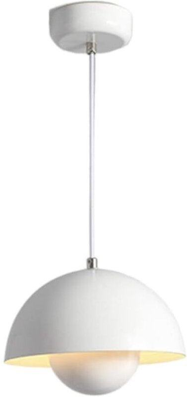 LED-Pendelleuchte, kugelförmige Deckenleuchte, Hängelampe aus Metall im modernen Stil für Wohnzimmer, Schlafzimmer, Essz...