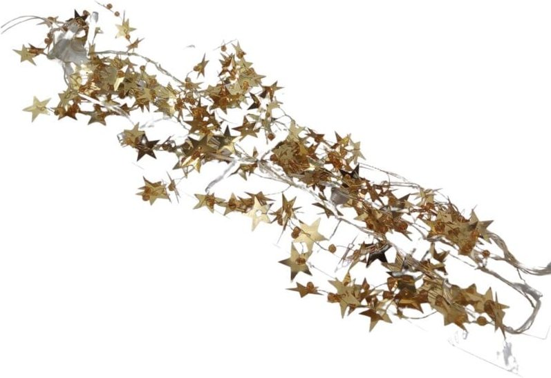 Buri - led Sternen Lichterkette 1m in Gold oder Kupfer - gold