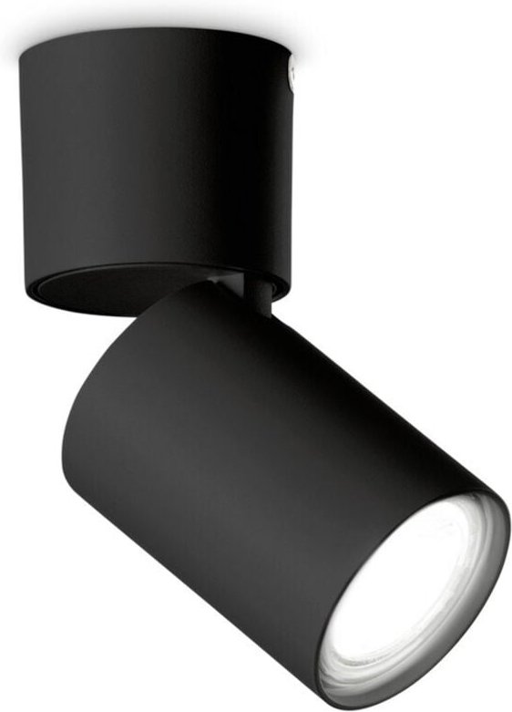 Toby Verstellbares Aufbau-Downlight Schwarz - Ideal Lux