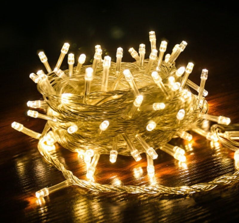 Keyoung - 2 Stück led Lichterkette, 3M 20LED Lichterkette wird mit IP65 Wasserdichte Batterie betrieben für Weihnachten,...