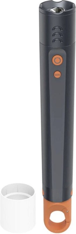 LED-Taschenlampe 'FLX1000', Batterien, stoßfest, Alu, 4 Modi + sos, Zoom Taschenlampe 329 - Hama