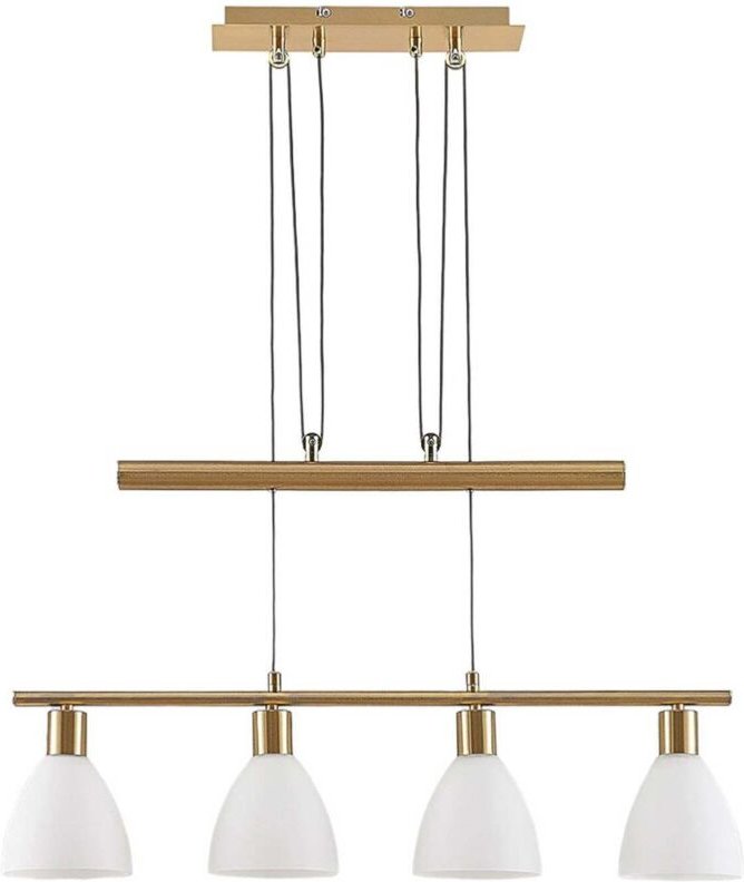 Thumbnail - Pendelleuchte 'Simeon' aus Glas für Wohnzimmer & Esszimmer von Lindby