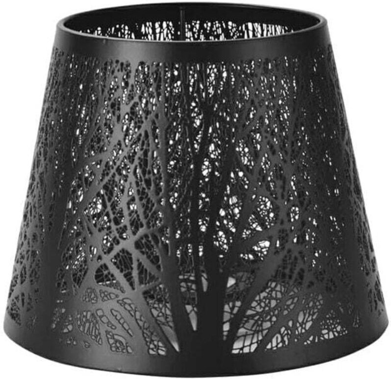 UlisemLanglebige Lampenschirmabdeckung, einfache Installation und weicher Lichteffekt, eleganter Lampenschirm aus Metall...