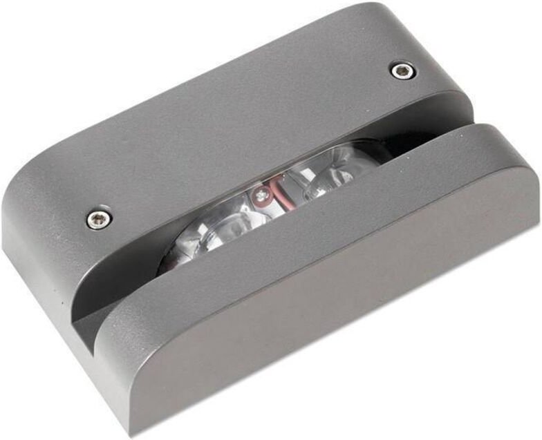 Finestra - led Außenwandleuchte Grau IP65 - Leds-c4