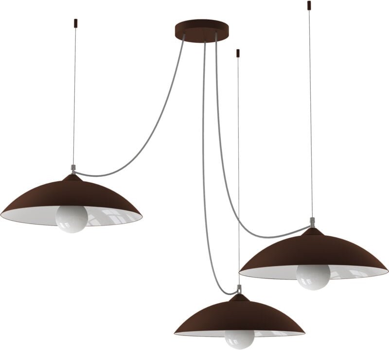 Lumicom - dream sospensione bicolore 3 luci