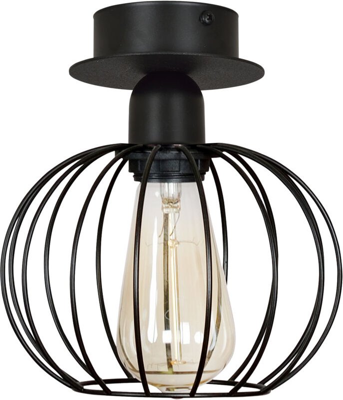 Thumbnail - Moderne Deckenleuchte Loft Edison Metall