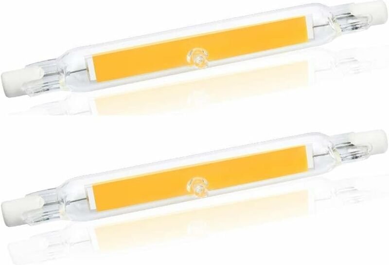5W R7S 78MM J78 COB Filament LED-Lampe, 500 Lumen 360 Grad, entspricht einer 30W 48W 50W Halogenlampe, perfekt für Zuhau...