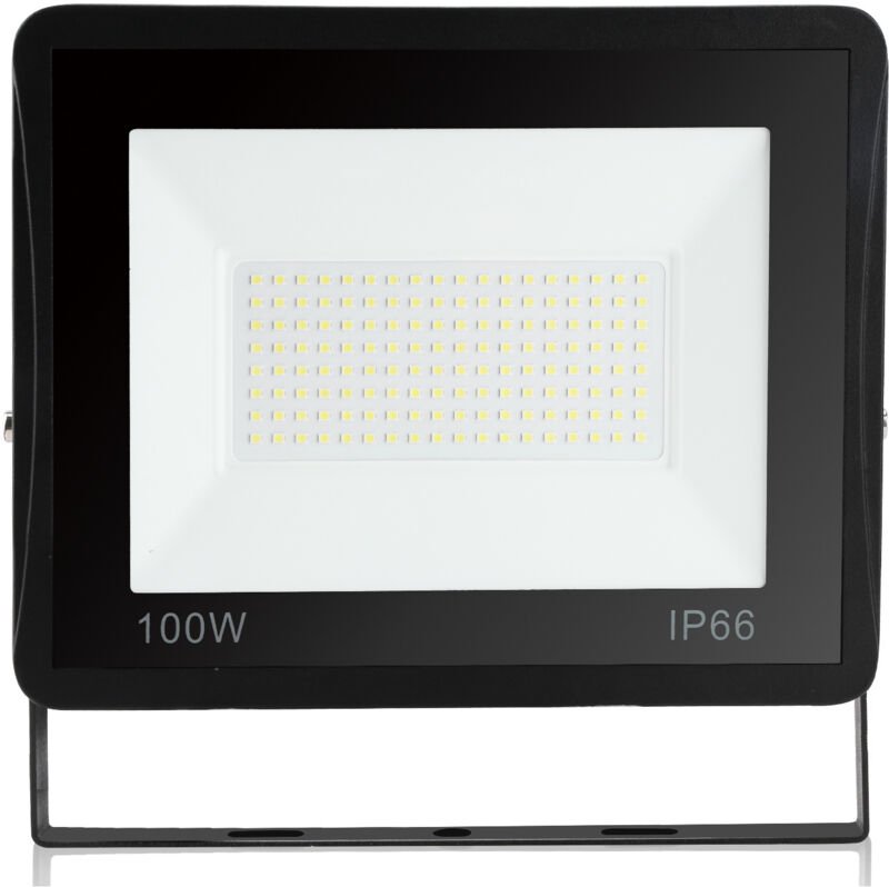 Thumbnail - Swanew led Fluter Baustrahler 100W Strahler Kaltweiß Außenstrahler Arbeitsleuchte IP66 Wasserdicht Flutlicht Scheinwerfe...