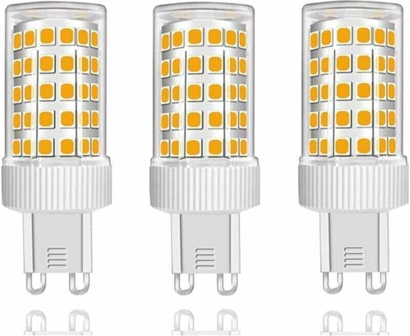 Lot De 3 Ampoules LED G9 10W Équivalent 150W 1000Lm Blanc Chaud 3000K Non Dimmable Classe B