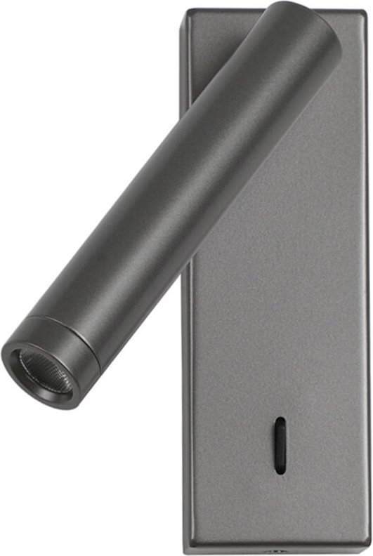 CALI LED-Wandleuchte, grau, ITALUX WL-21017-GR