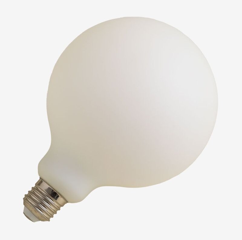 SKLUM LED-Glühlampe E27 G125 10W Opal