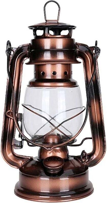 Vintage-Petroleumlampe, Vintage-Laterne, Sturmlaterne für den Außenbereich, Vintage-Öllampe mit Griff für drinnen und dr...