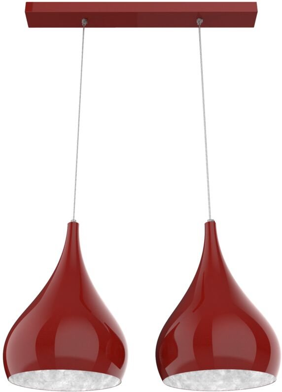 Calice sospensione binario x 2 bicolore lucido