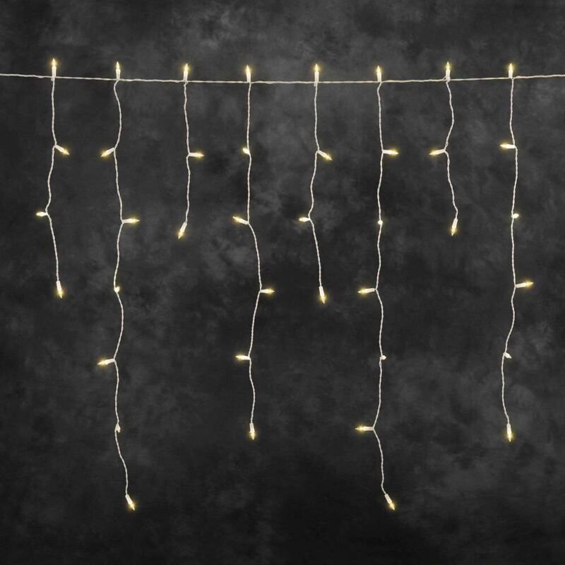Konstsmide Lichtervorhang-Eisregen Außen 230 V/50 Hz EEK: F (A - G) 200 LED Bernstein