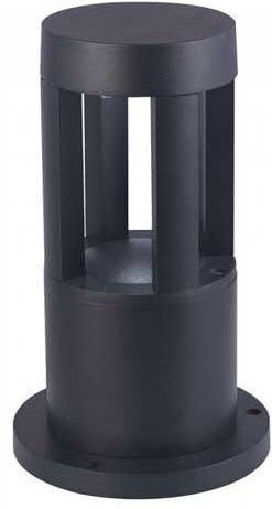 V-TAC VT-830 10W LED Gartengrundlicht-Lampe schwarz Körper IP65 25CM kaltweiß 6400K - SKU 8324