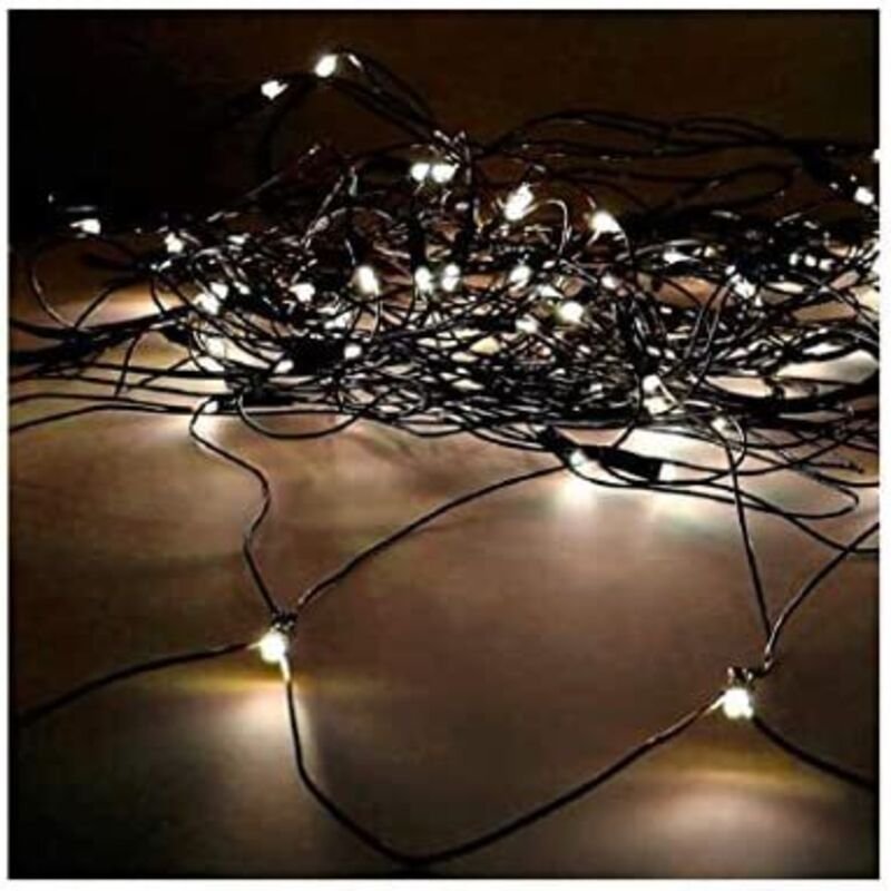 EDM - easy-connect Gardine 2x1,5m 90 leds white warm 30v (indoor-outdoor) total 1,62w