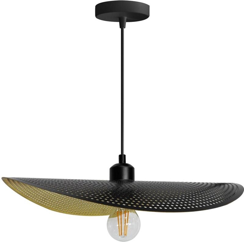 Toolight - deckenlampe APP1470-1CP black/old gold