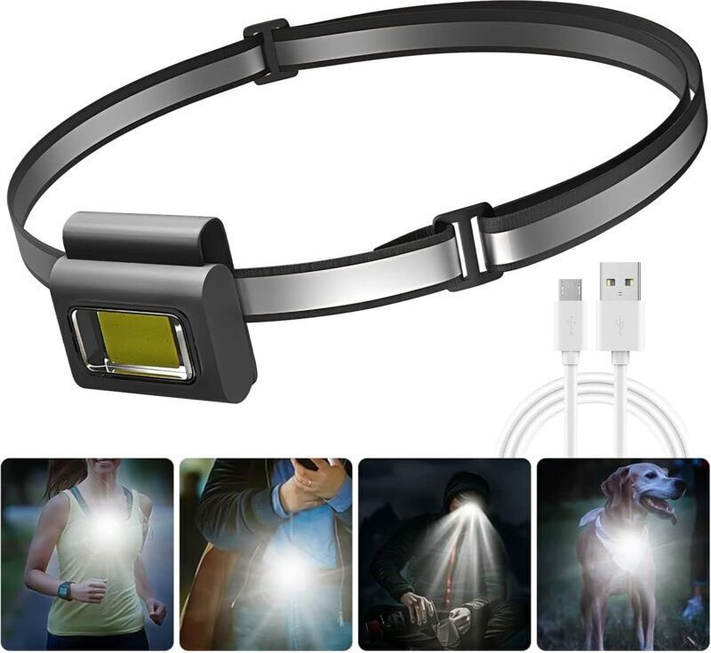 Mini-LED-Klemmleuchte, leistungsstarke magnetische Klemmleuchte, Hundelampe, Notleuchte, wasserdichte IPX5-Klemmleuchte ...