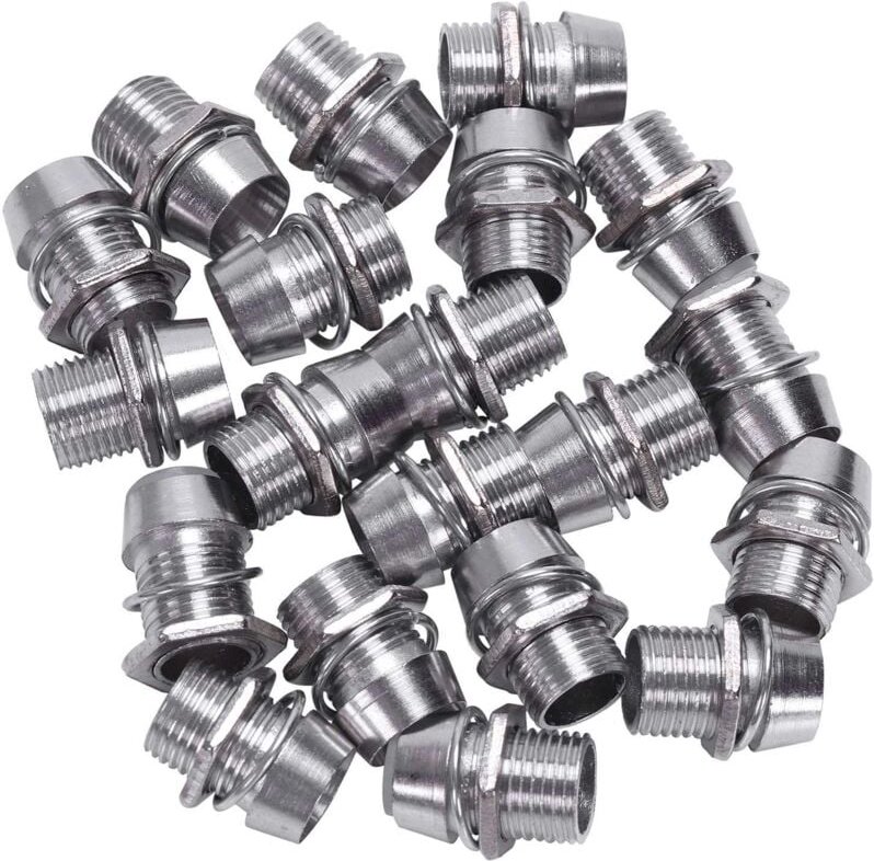 Tlily - 20 Stücke Kupfer 5mm Leuchtdiode led Halter Halterung Panel Display