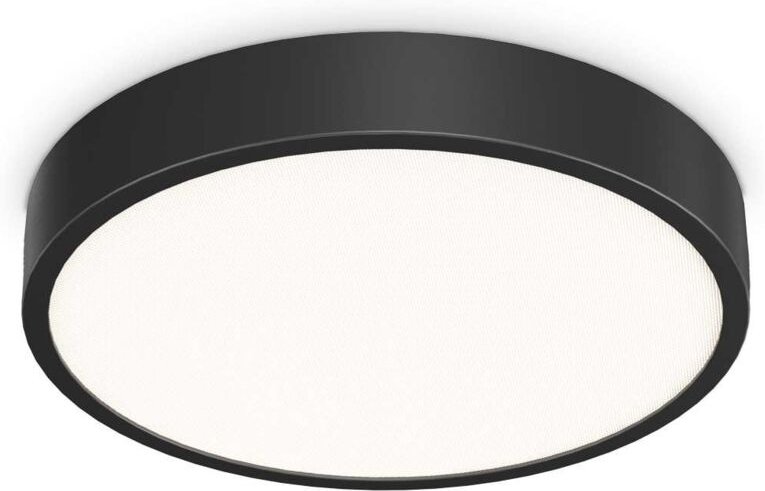 Ideal Lux RAY Integrierte LED-Halbbündigleuchte, Schwarz, 4050 lm, 3000–4000 K, IP44