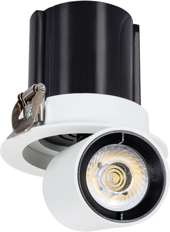 LED Strahler Ausrichtbar Sanaqi 12W Runder Ausschnitt Ø 75 mm LIFUD 3000K Warmweiß