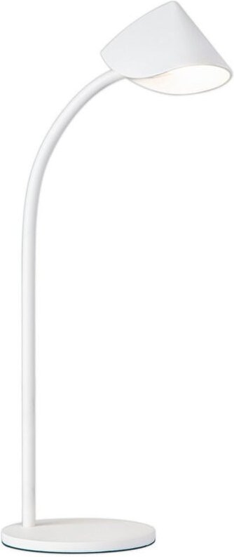 Inspired Mantra Capuccina Große Tischlampe mit 1 Licht, 8,5 W LED, 3000 K, 610 lm, Weiß, 3 Jahre Garantie