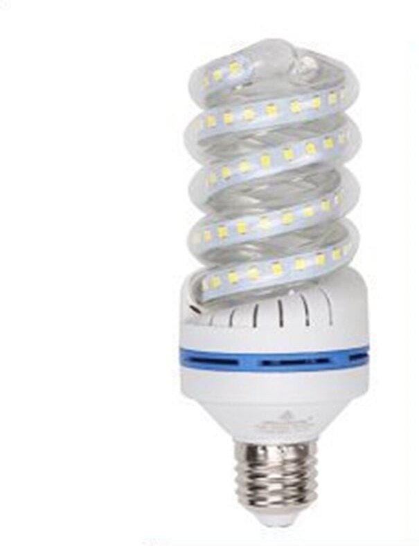 Tradeshop - Trade Shop - led-lampe E27 24W 2280LM tortiglione vortex spiral natürliches licht warm kalt -