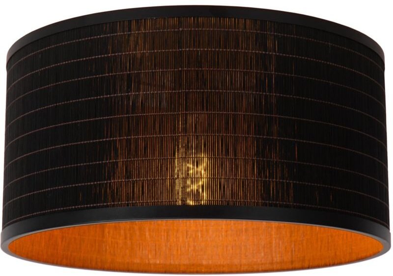 Tagalog - Deckenleuchte - ø 40 cm - 1xE27 - Schwarz - Lucide