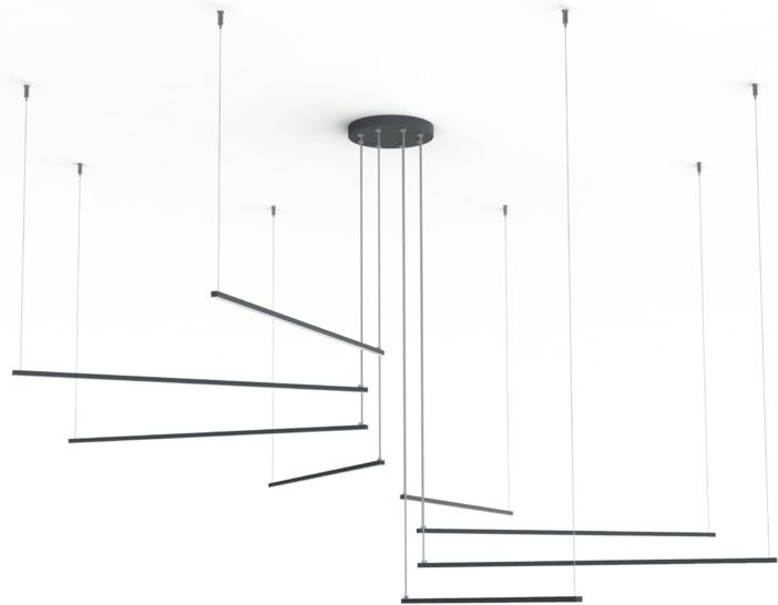 Radius sospensione 8X monocolore opaco