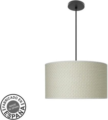 Fashion Pendelleuchte 2xe27 schwarz/khaki white regx40x40 mit Diffusor