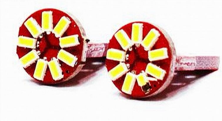 Maxtech - Trade Shop L-P057 12V 9 led 2W 6000K ultra helle canbus positionslampen -